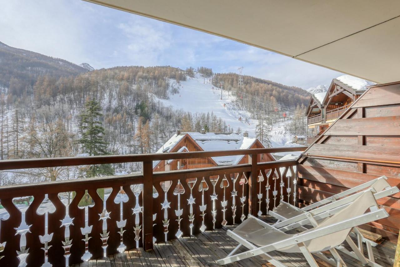Prestigieux Appartement Pied Piste Luc Alphand 80 M2 Serre Chevalier Chantemerle Saint Chaffrey Bagian luar foto